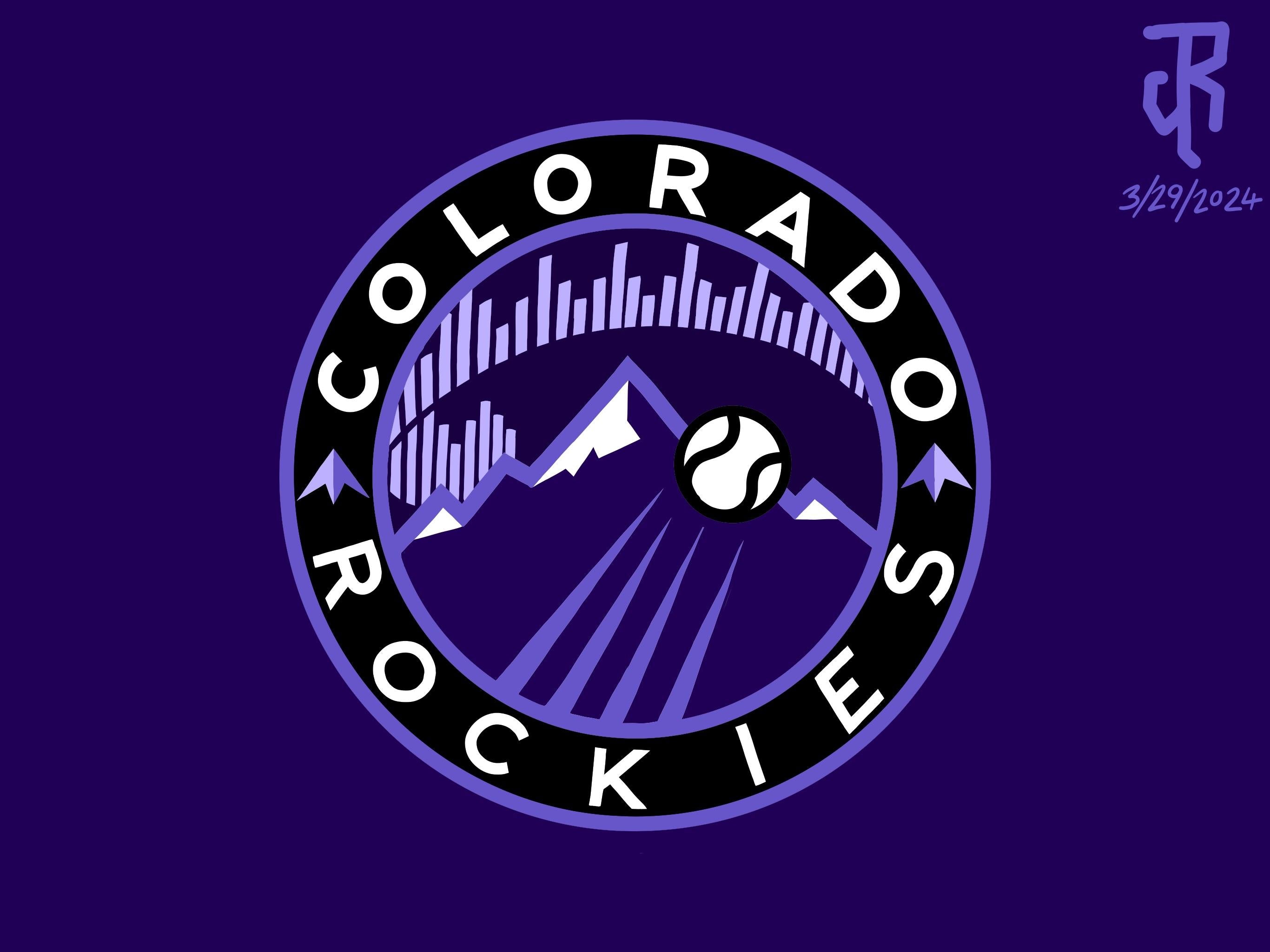 Colorado Rockies DTF transfers ready to press with CR monogram, purple badge, and vintage typography styles