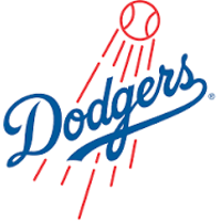 Los Angeles Dodgers DTF transfers ready to press with LA monogram, Dodgers script, and blue white badge styles