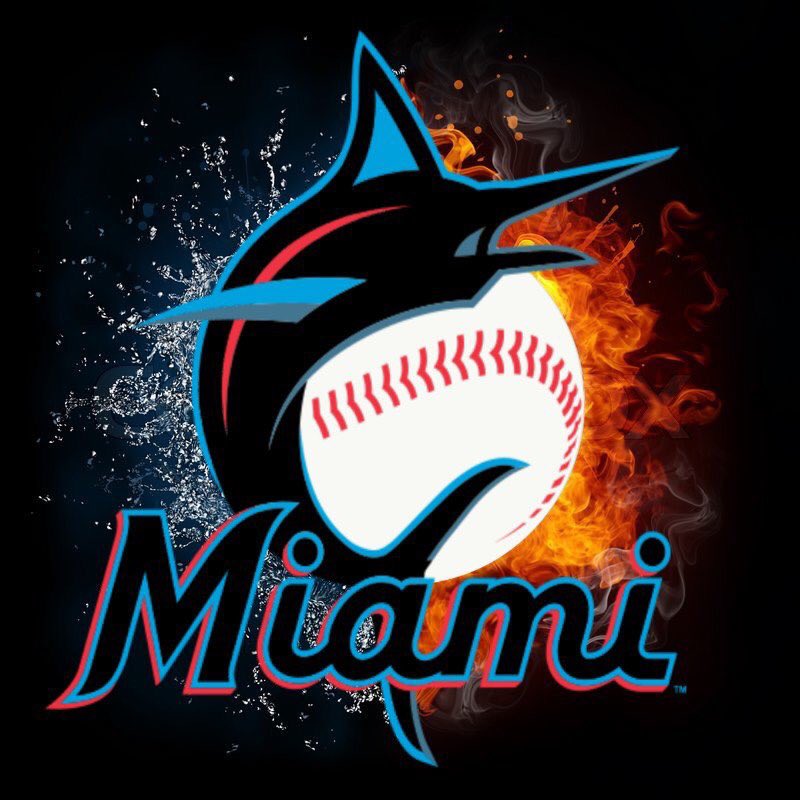 Miami Marlins DTF transfers ready to press with teal accents, Marlins wordmark, and bold badge styles