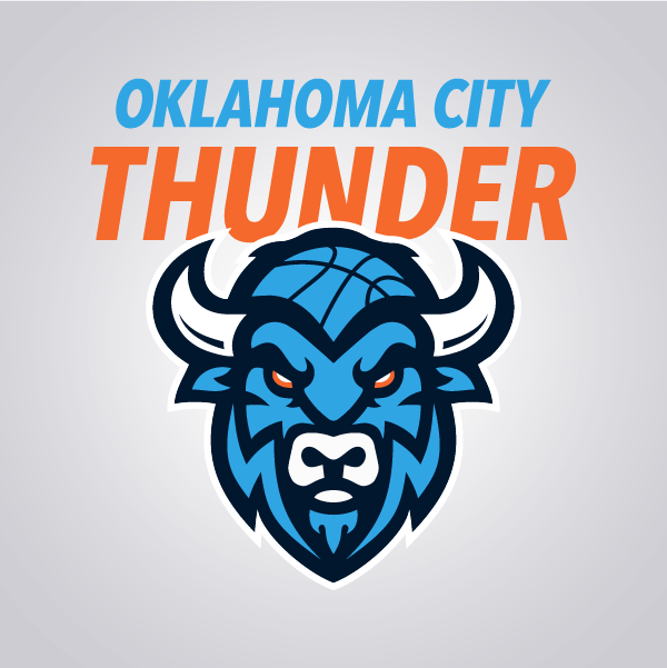 oklahoma city dtf transfer basketball design for shirts
