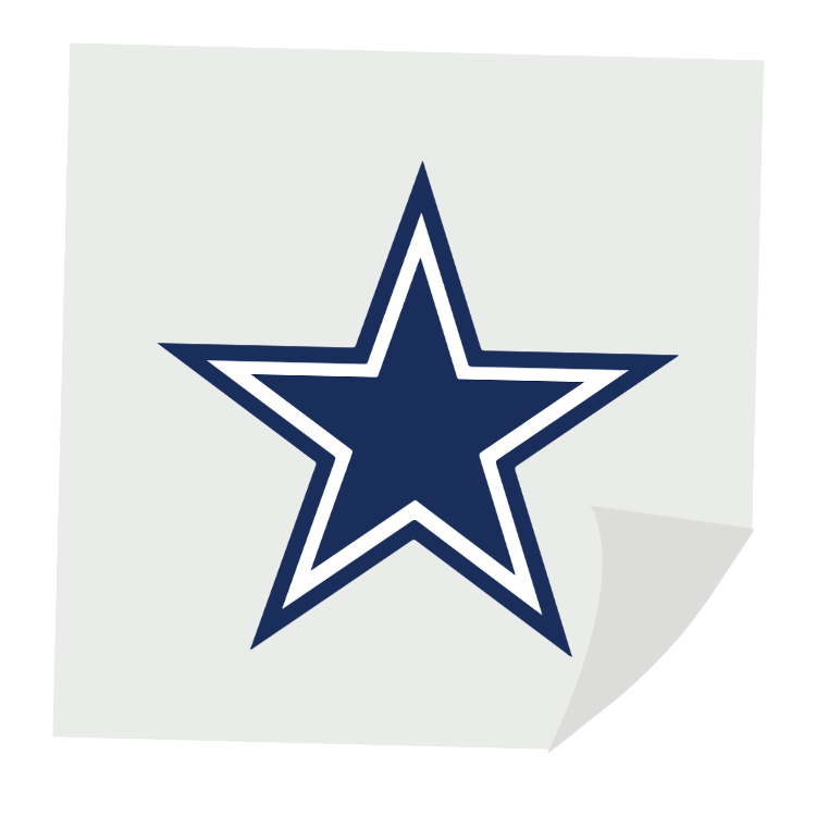 Dallas Cowboys DTF Transfers