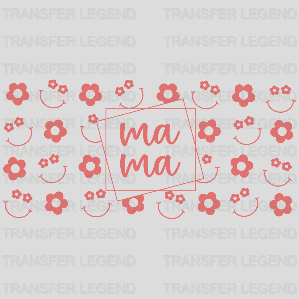 Mama Mother's Day UV DTF Transfer Cup Wrap UV DTF Sticker - transferlegend