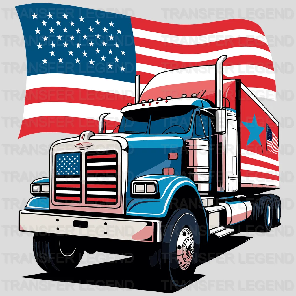 Truck USA Design - DTF Heat Transfers - transferlegend