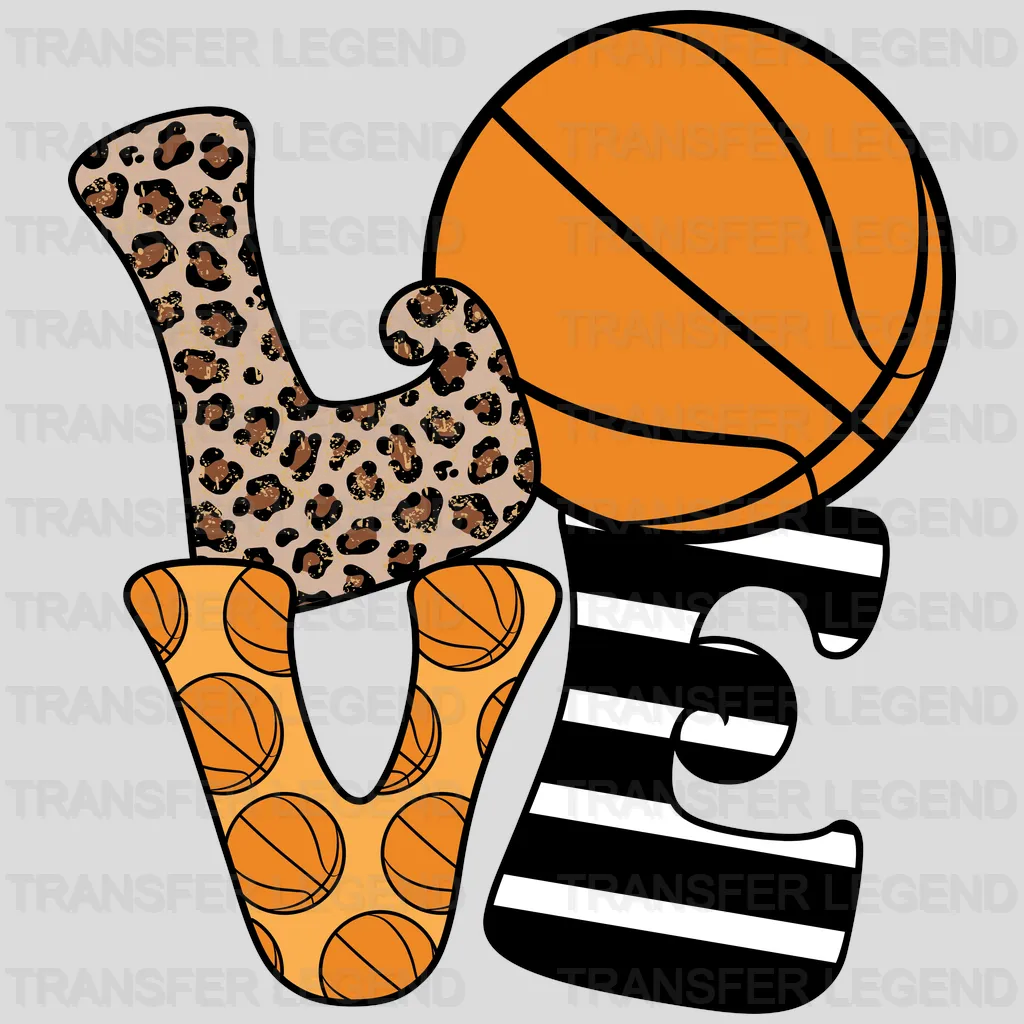 Love Basketball DTF Transfer - transferlegend