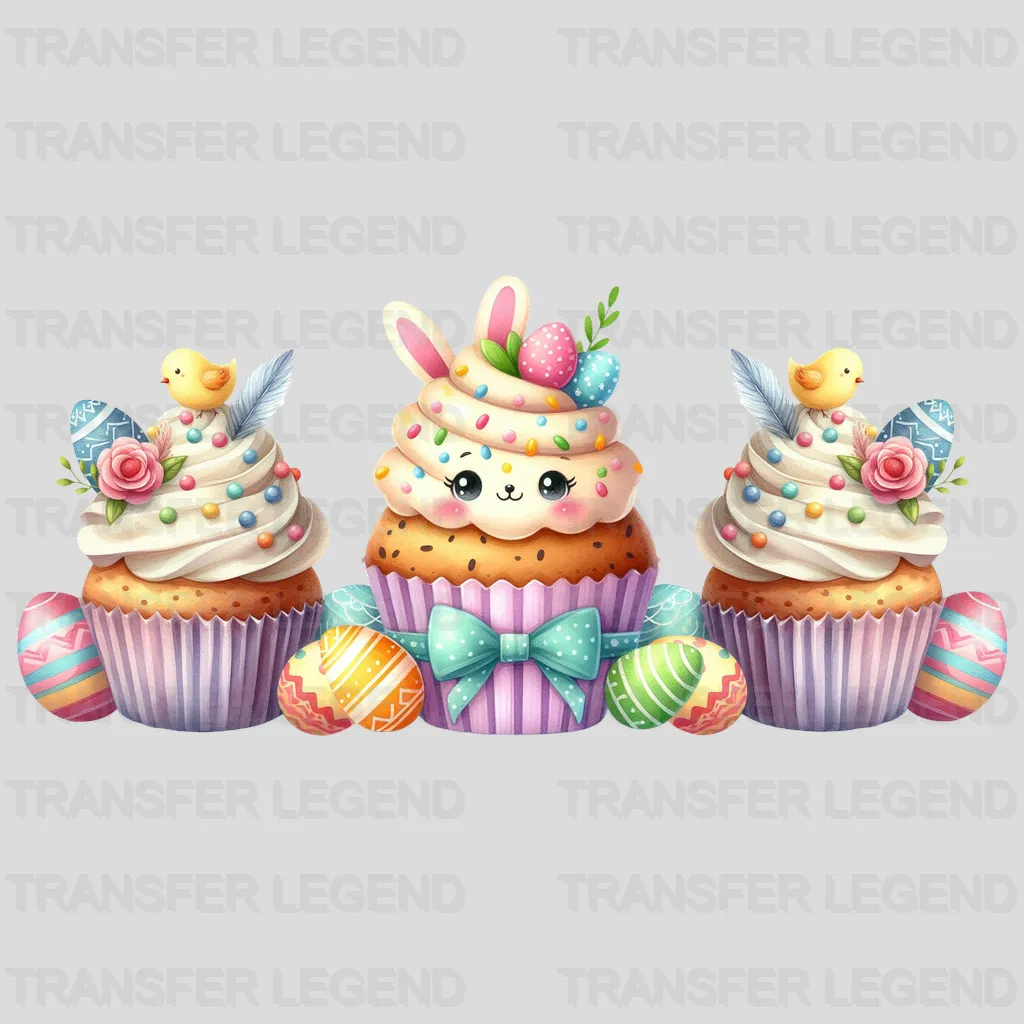 Cupcakes Easter UV DTF Transfer Cup Wrap UV DTF Sticker - transferlegend