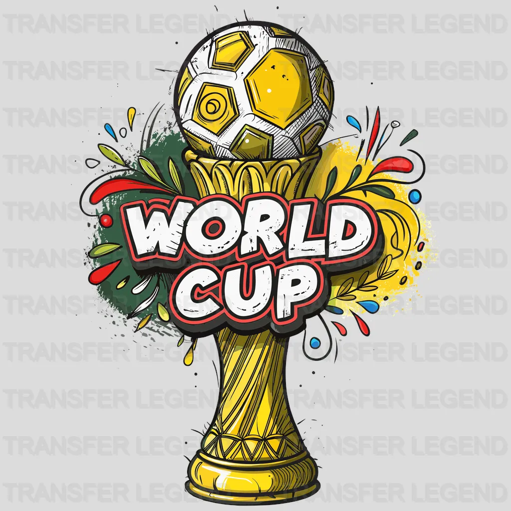 World Cup Final Soccer Design - DTF Heat Transfers - transferlegend