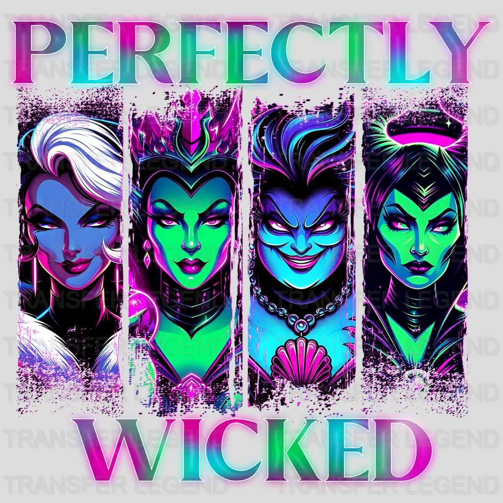 Perfectly Wicked Disney Designs - DTF Heat Transfers
