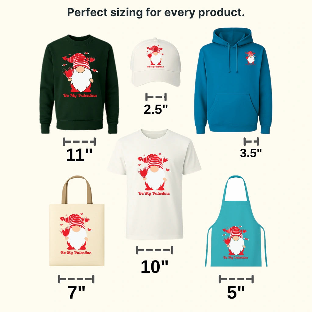 BE MY VALENTINE - DTF heat transfer - transferlegend