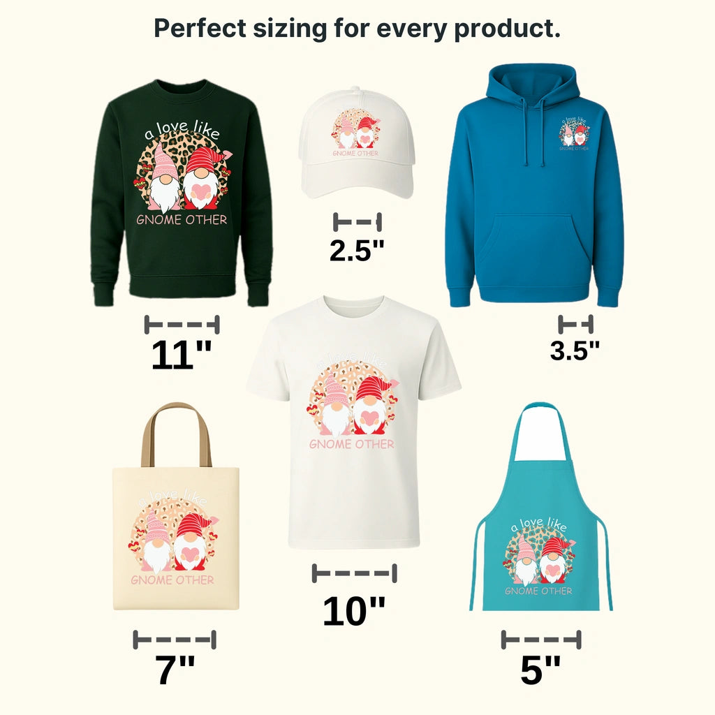 A LOVE LIKE GNOME OTHER - DTF heat transfer - transferlegend