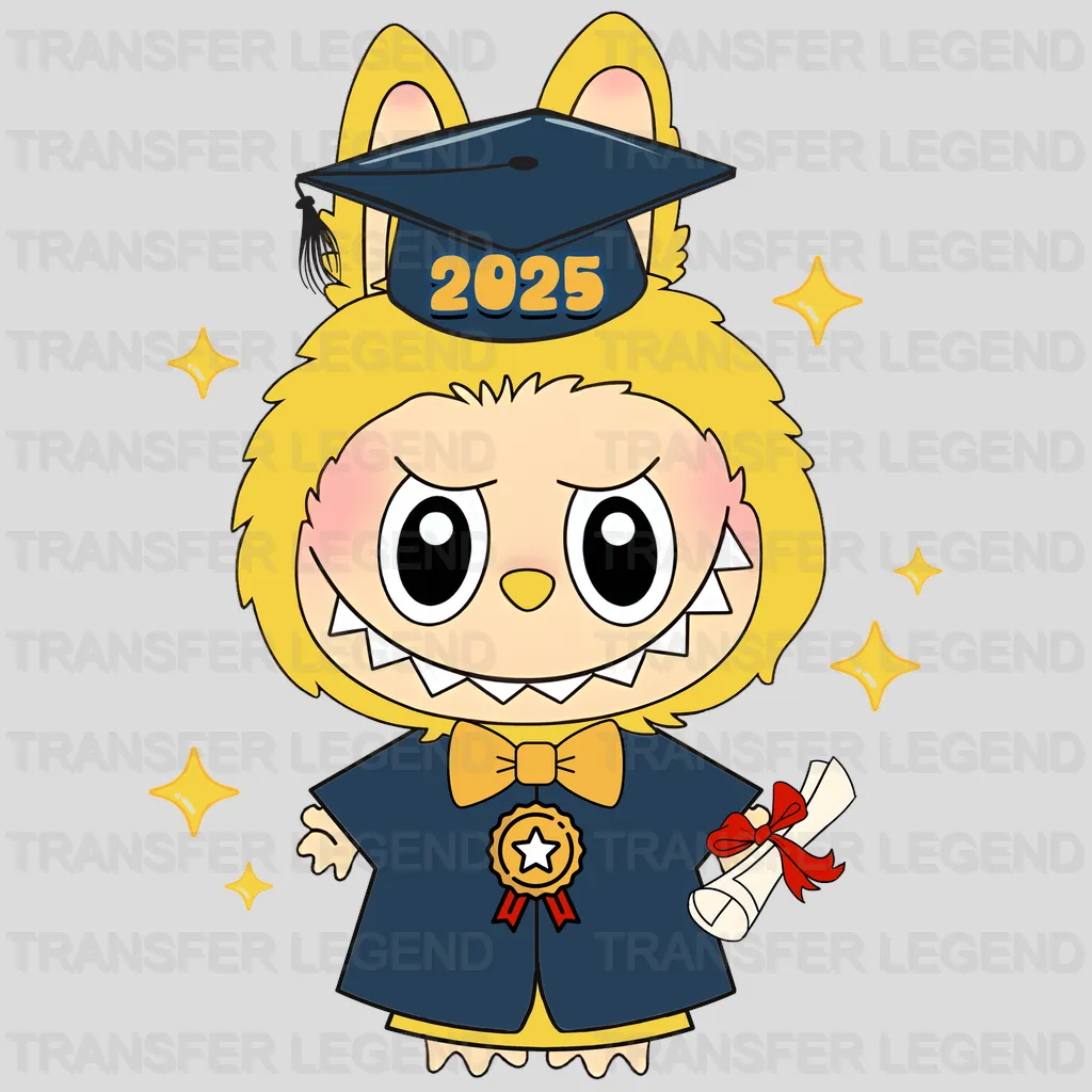 School Time Labubu Design - DTF Heat Transfers