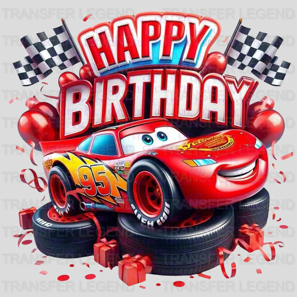 Happy Birthday MQ Disney Designs - DTF Heat Transfers