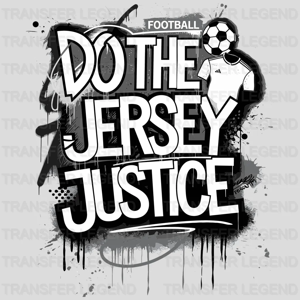 Jercey Justice Soccer Design - DTF Heat Transfers - transferlegend