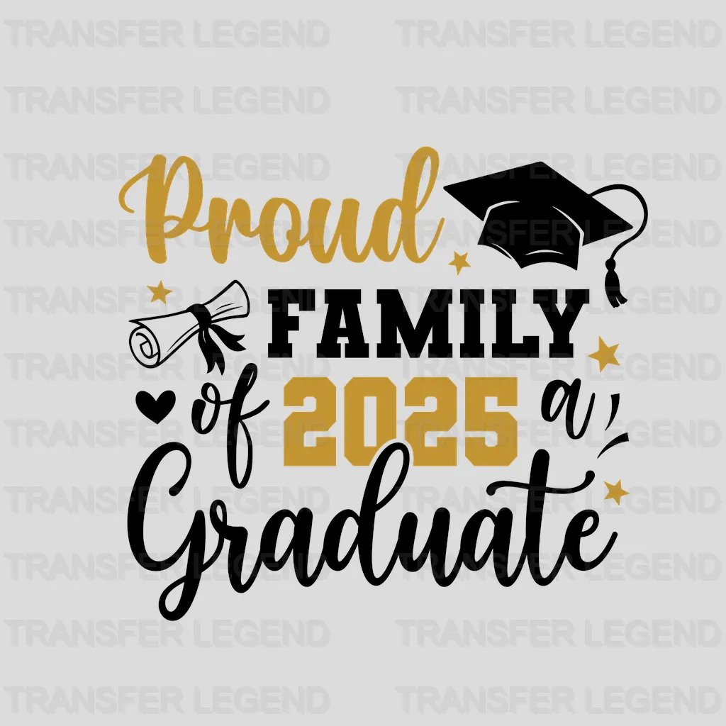 Proud Family Graduation Design - DTF Heat Transfers - transferlegend