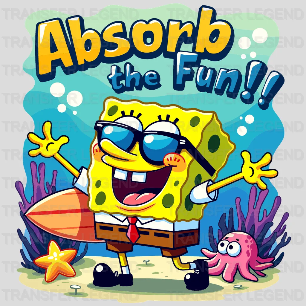 Absorb The Fun Disney Designs - DTF Heat Transfers