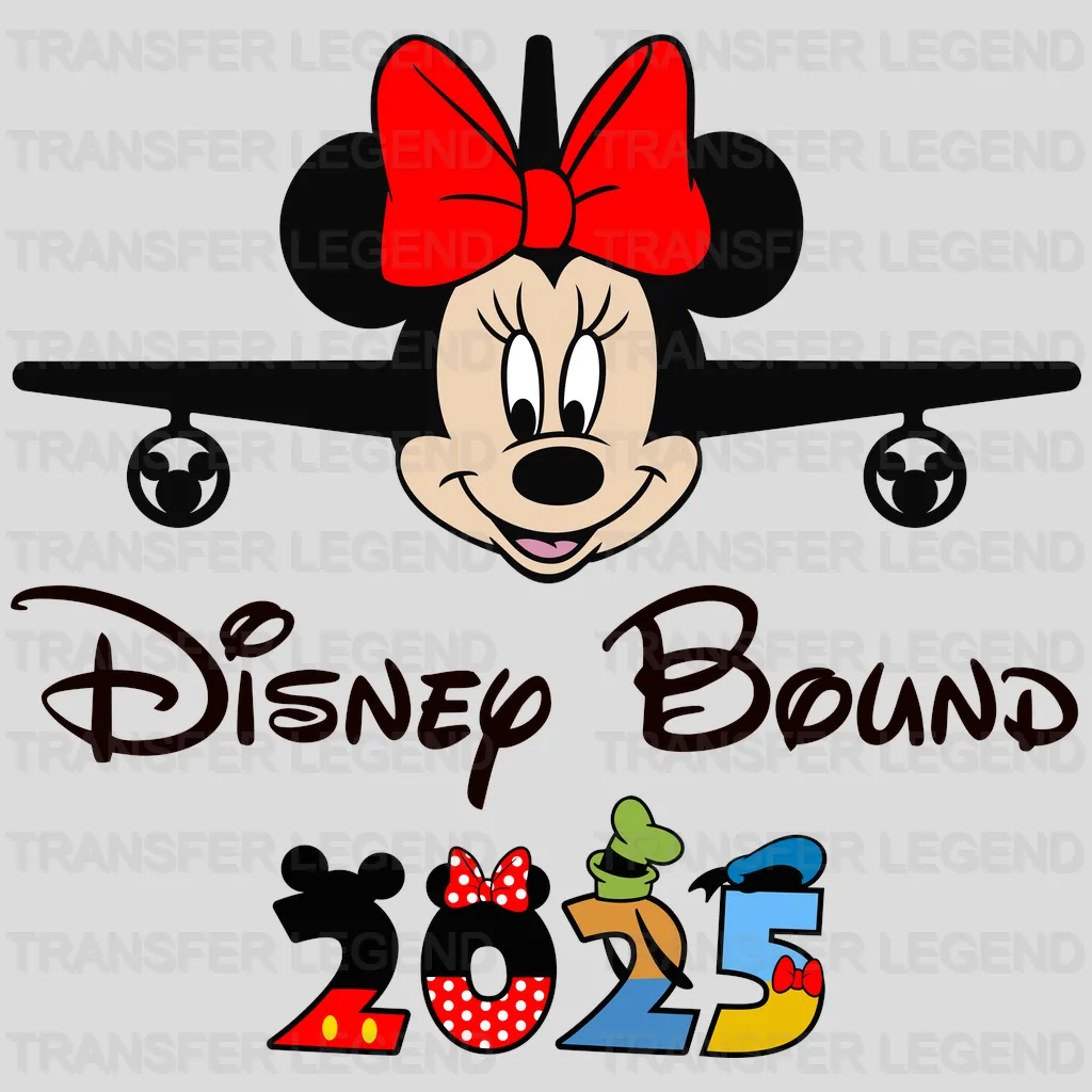Mickey & Minnie Bound 2025 Cartoon Designs - DTF Heat Transfer - transferlegend