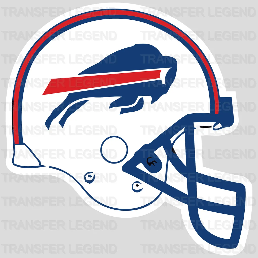 Buffalo Bills Stylized Logo Silhouette NFL Design - DTF Heat Transfer