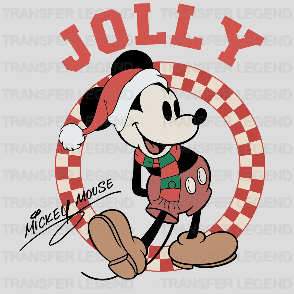 JOLLY Christmas Design - DTF heat transfer - transferlegend