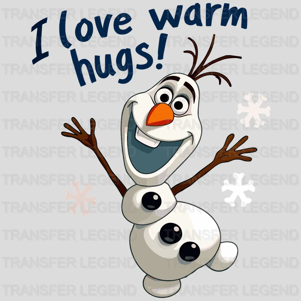 I Love Worm Hugs Disney Designs - DTF Heat Transfers