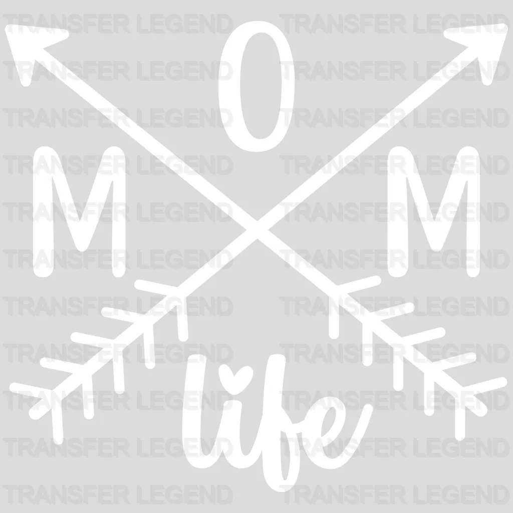 Mom Life - New Mom Design - DTF heat transfer - transferlegend