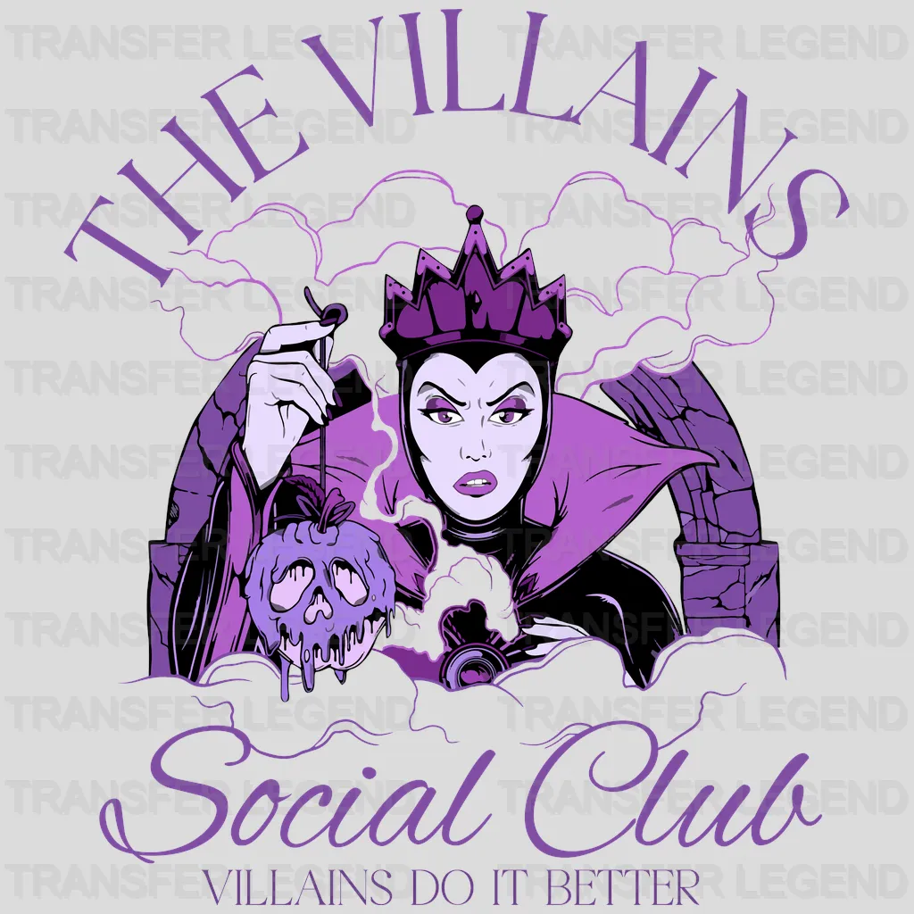 Villains Do It Better Disney Designs - DTF Heat Transfers