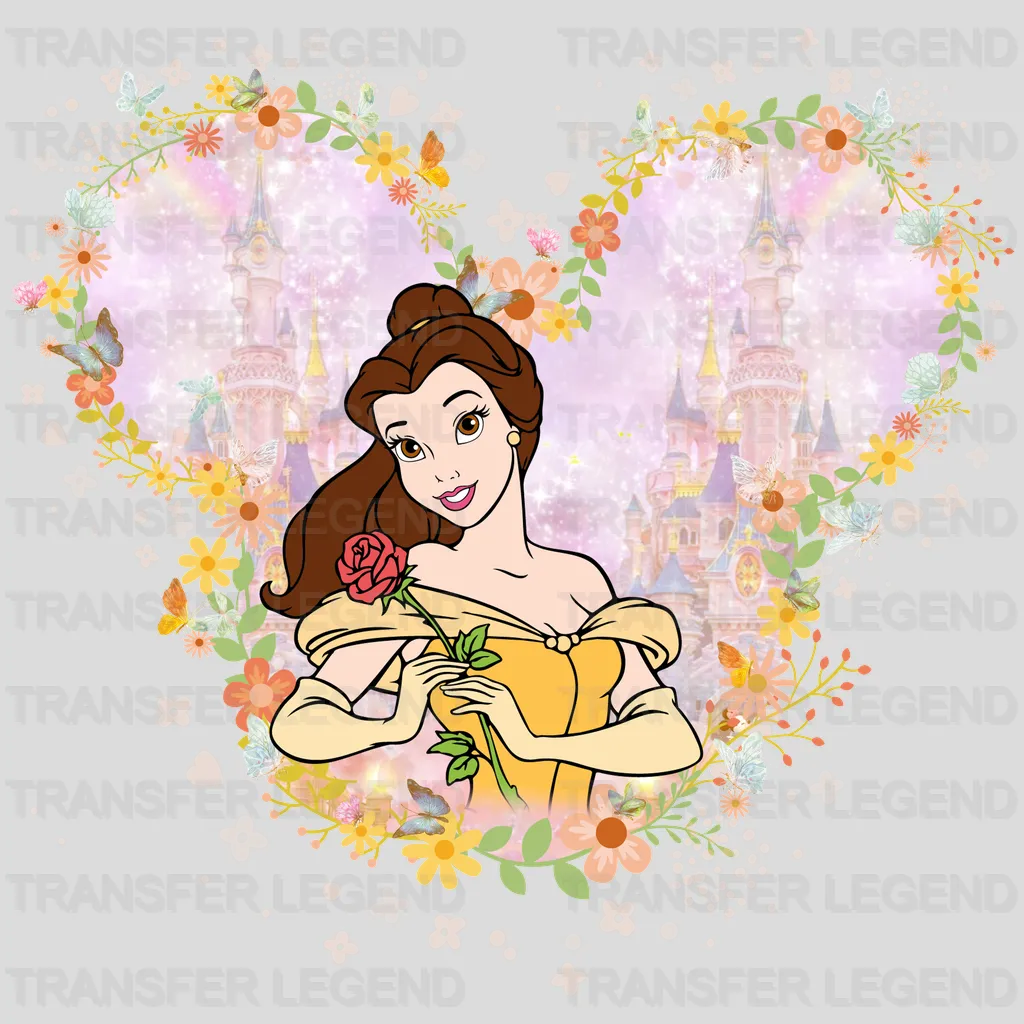 Princess 3 Disney Designs - DTF Heat Transfers