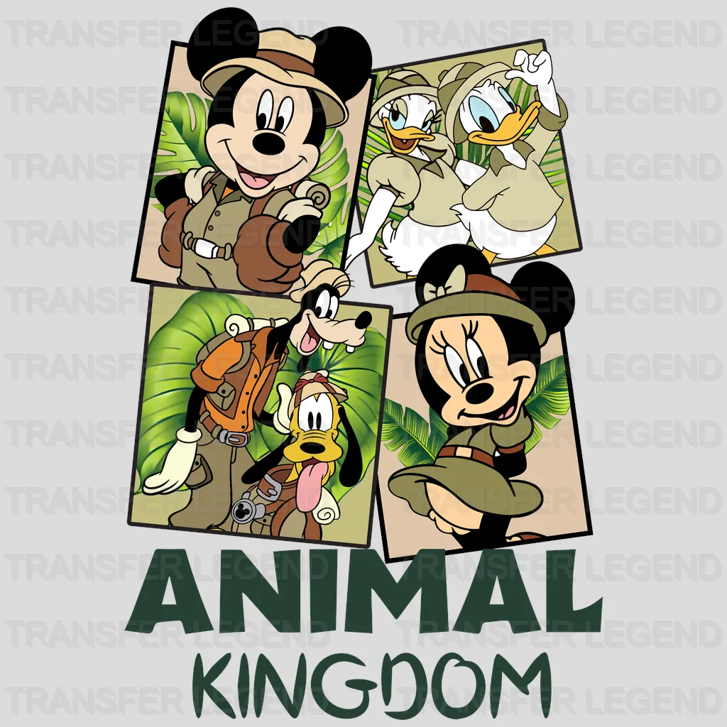 Animal Kingdom Disney Designs - DTF Heat Transfers
