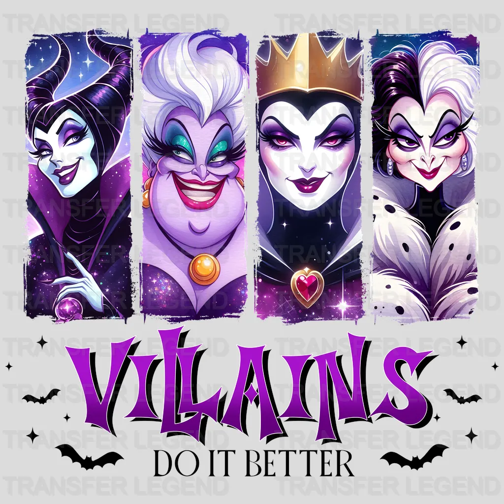 Do It Better Disney Designs - DTF Heat Transfers