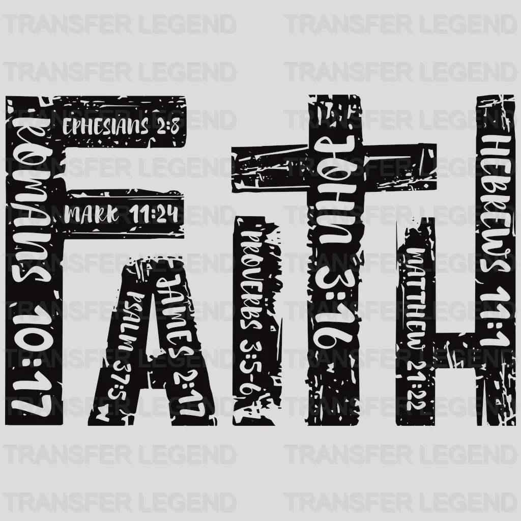 Faith Verses-Religion DTF Transfer - transferlegend