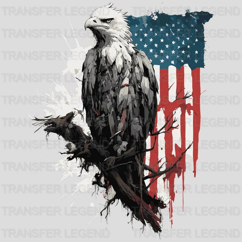 War Eagle USA Design - DTF Heat Transfers - transferlegend