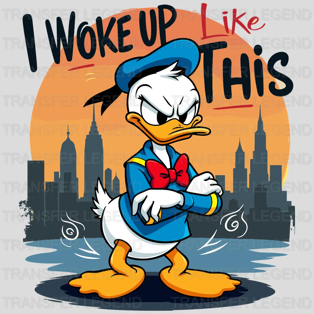 I Woke Up Like This Disney Designs - DTF Heat Transfers