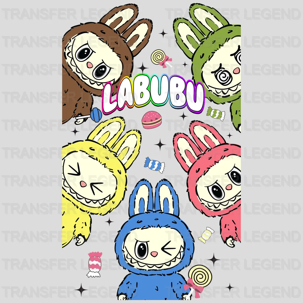 Labubu Time Labubu Design - DTF Heat Transfers