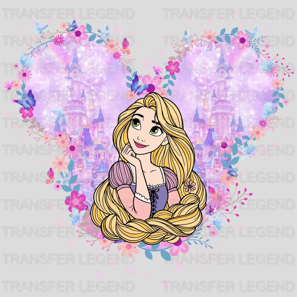 Princess 7 Disney Designs - DTF Heat Transfers