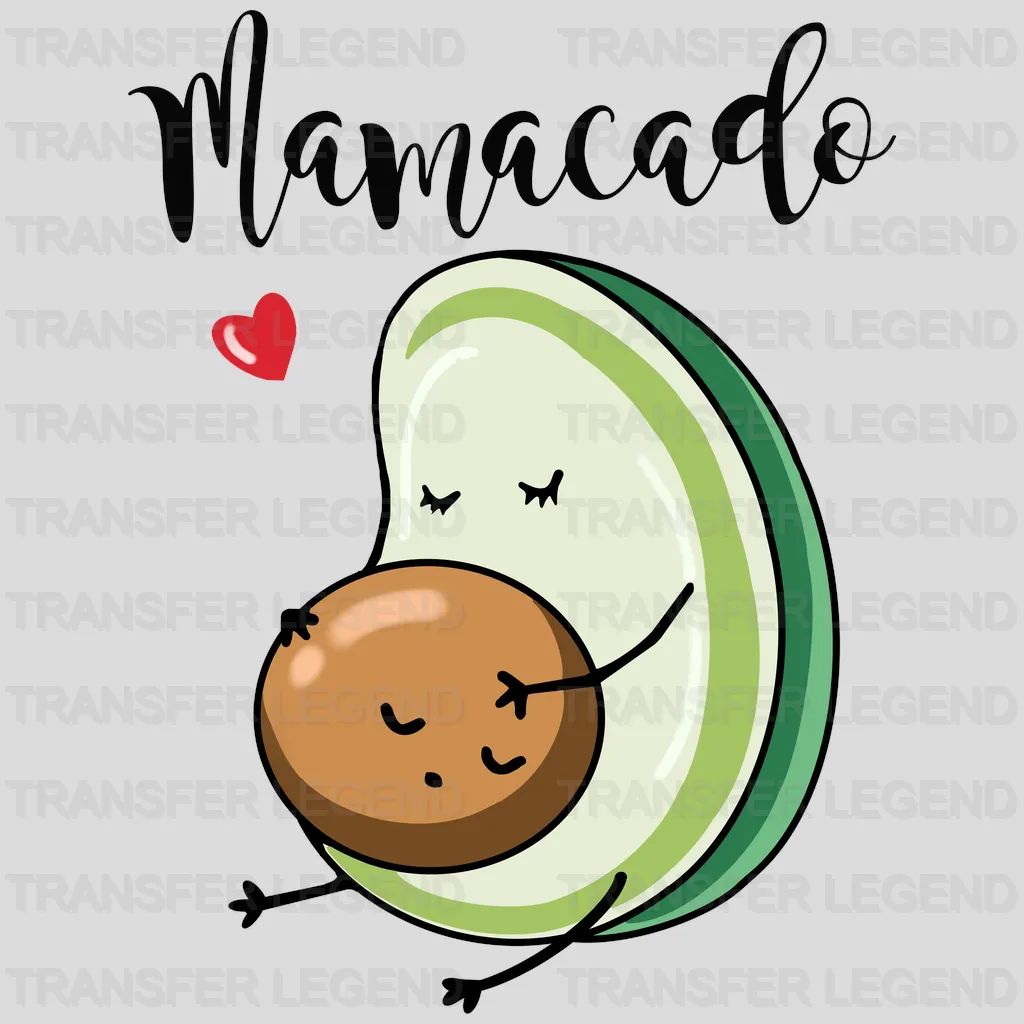 Avocado Child text Design - DTF heat transfer - transferlegend