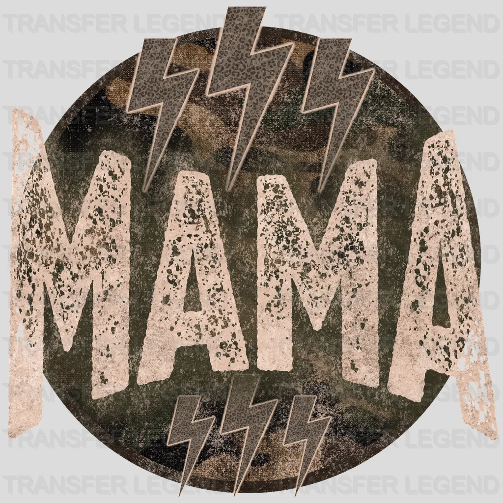 Leopard Mama - Mothers Day - Funny Mom - Cool Mom - Design - DTF heat transfer - transferlegend
