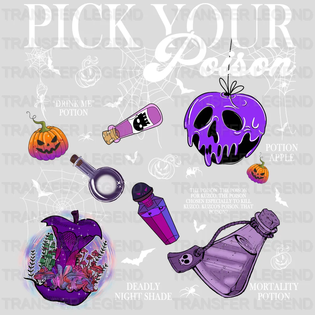 Drink Me Potion Disney Designs - DTF Heat Transfers