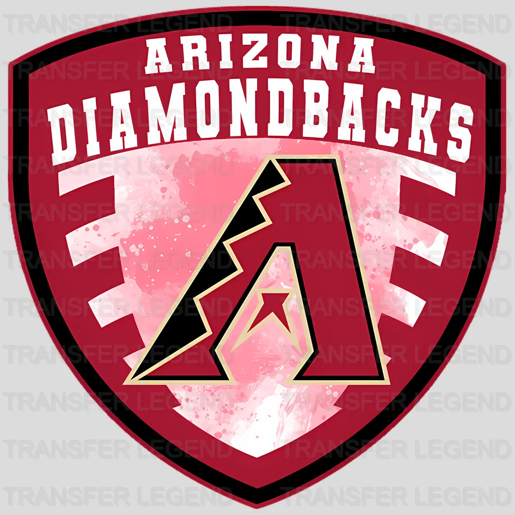 Arizona Diamondbacks MLB Classic Shield Logo Badge - DTF Iron On Transfer