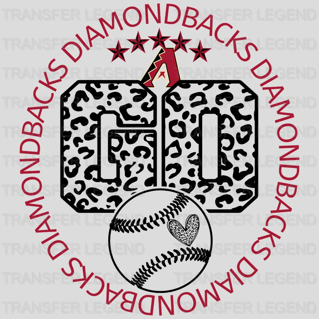 Arizona Diamondbacks MLB Go DTF Iron On Transfer