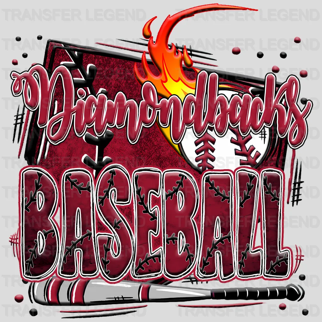 Arizona Diamondbacks MLB Diamondbacks DTF Iron On Transfer
