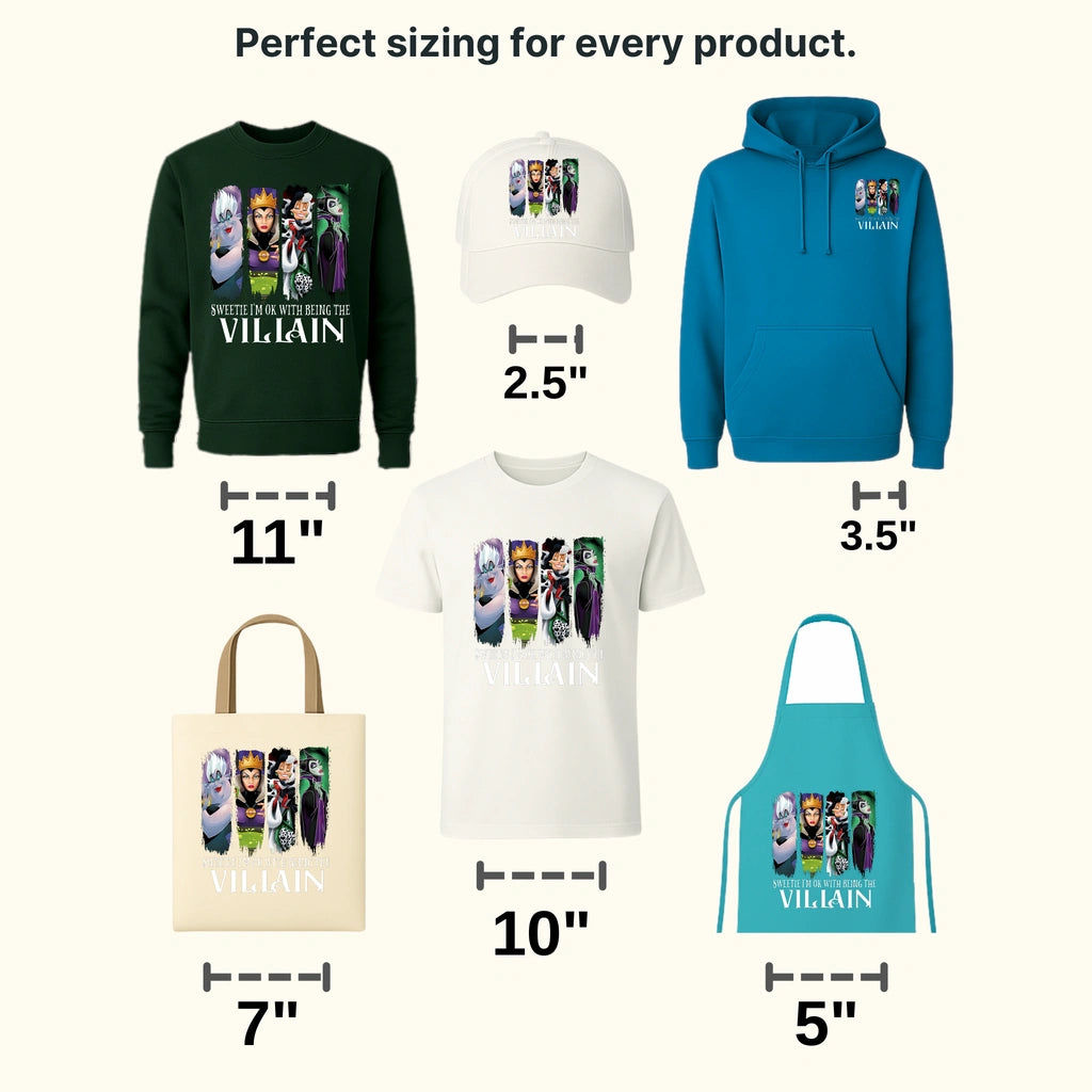 Who Is A Villain Disney Designs - DTF Heat Transfers