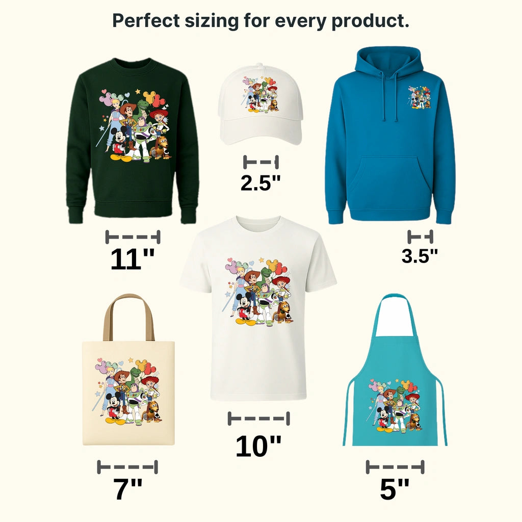 Friendship Toy Story Disney Designs - DTF Heat Transfers