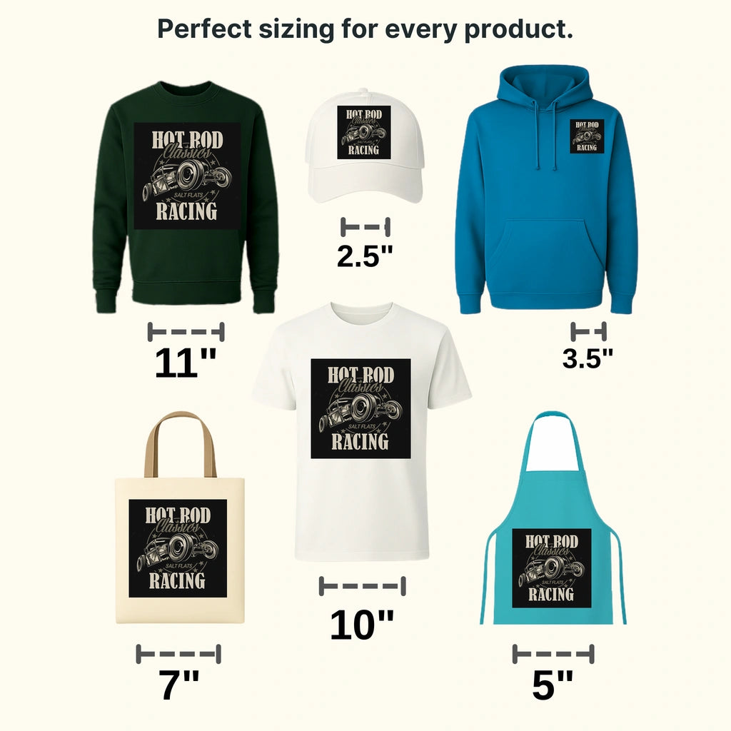 Cars Hot Rod Classics Racing Clasic Car Designs - DTF Heat Transfer - transferlegend