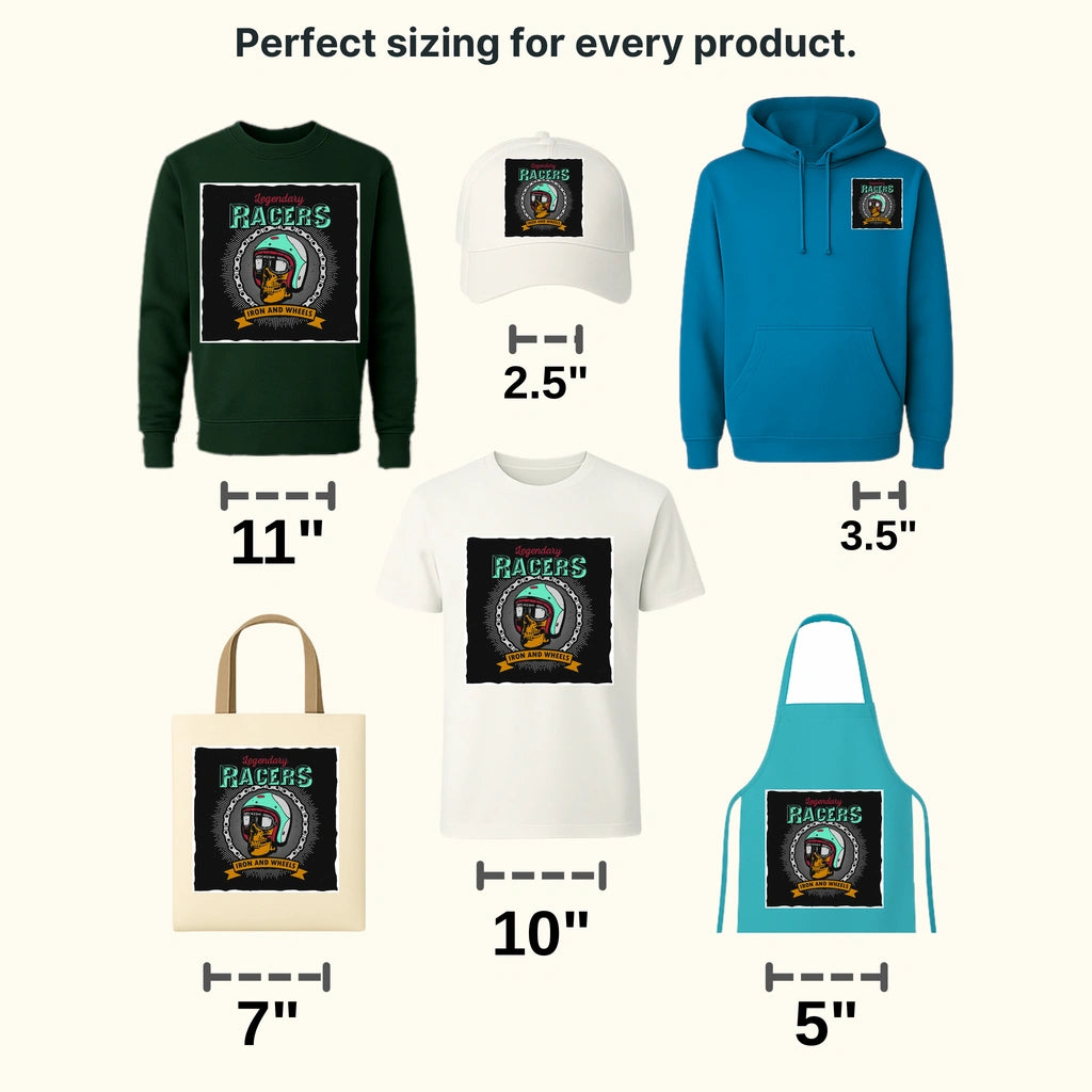 Cars Legendary Racers Clasic Car Designs - DTF Heat Transfer - transferlegend