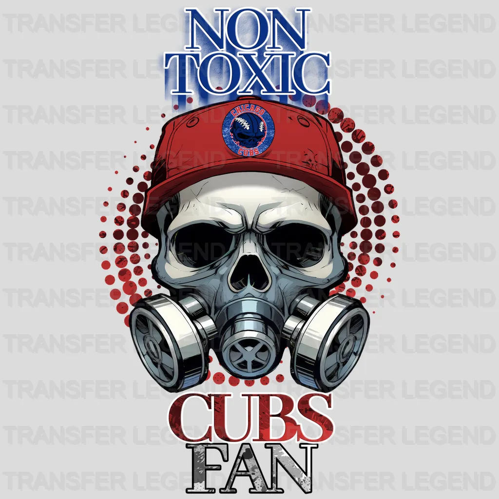 Chicago Cubs MLB Non Toxic Fan DTF Iron On Transfer
