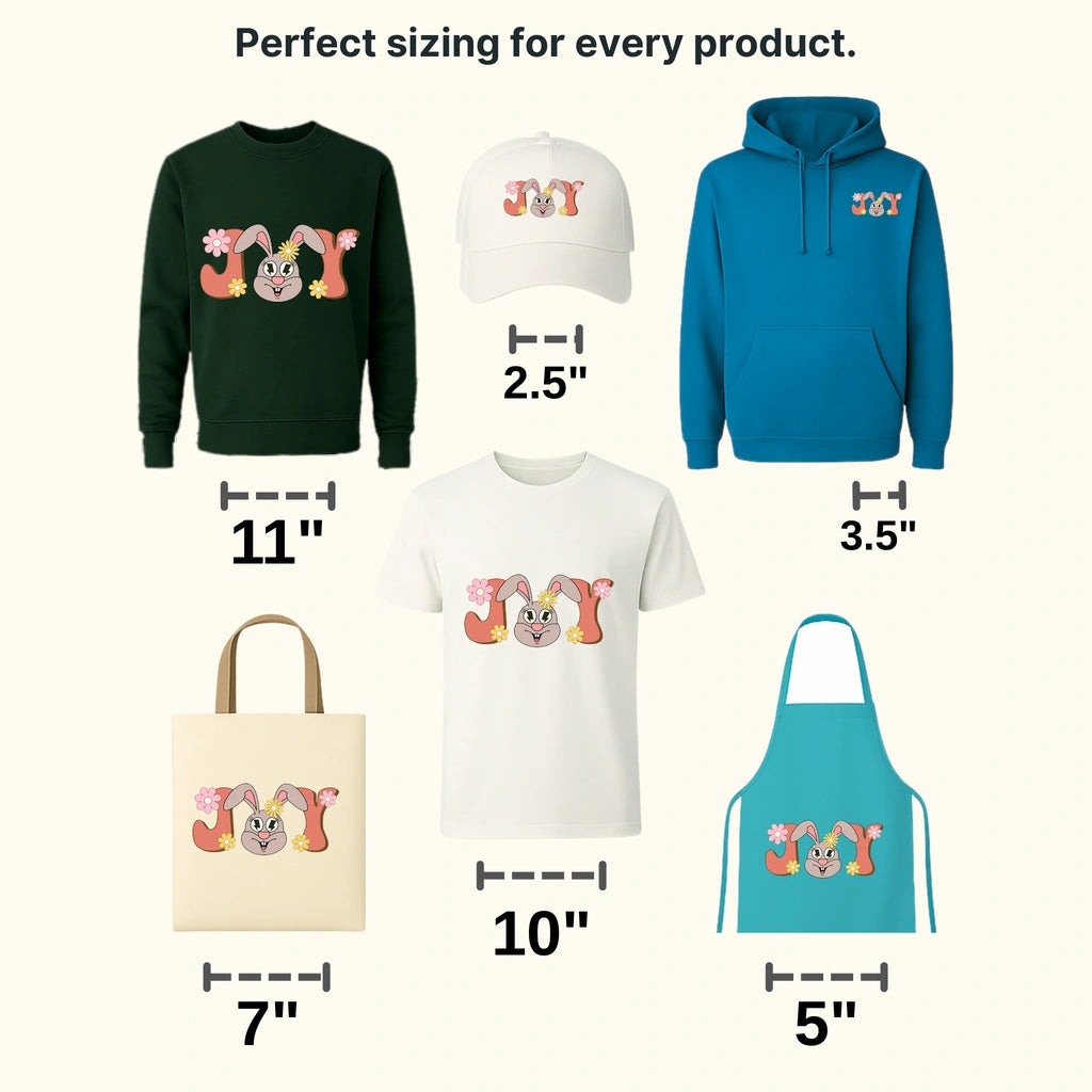 JOY Easter Design - DTF heat transfer - transferlegend