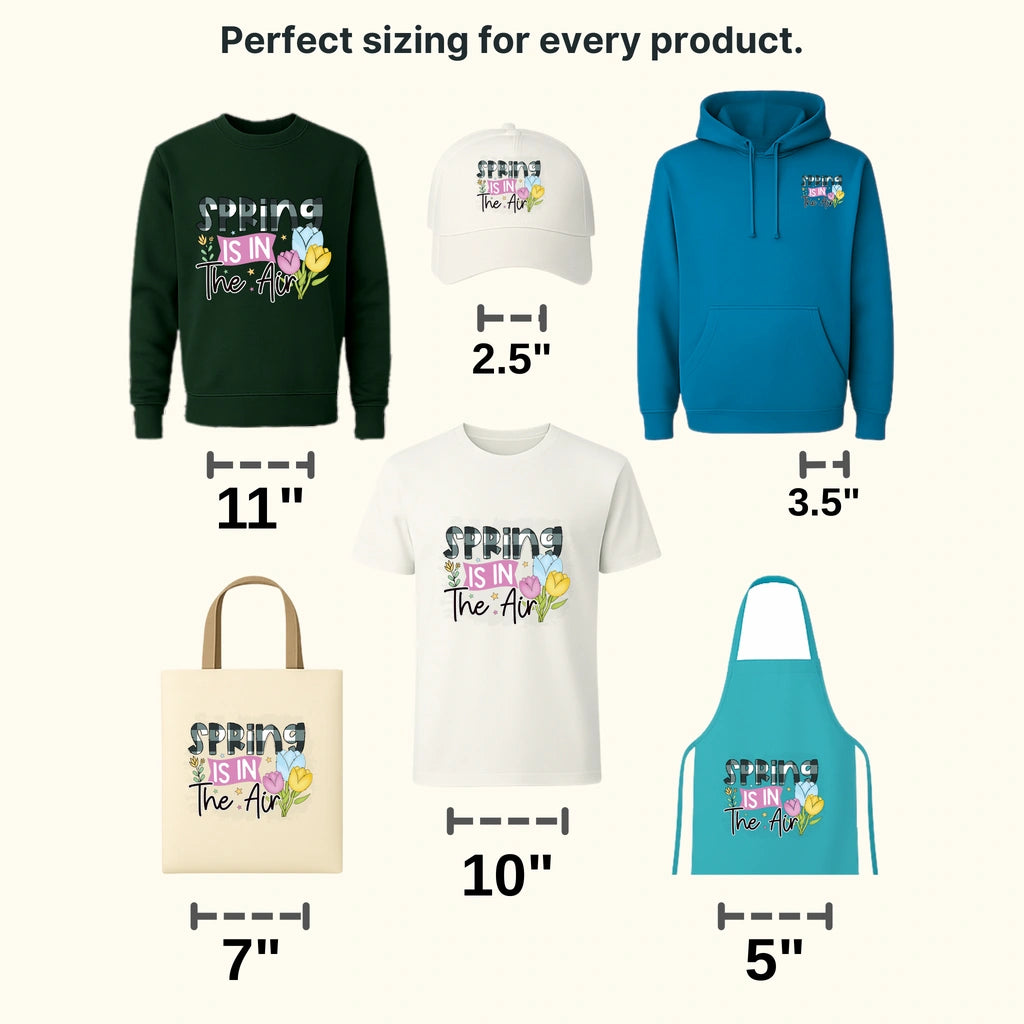 Spring Is In The Air Easter Design - DTF heat transfer - transferlegend