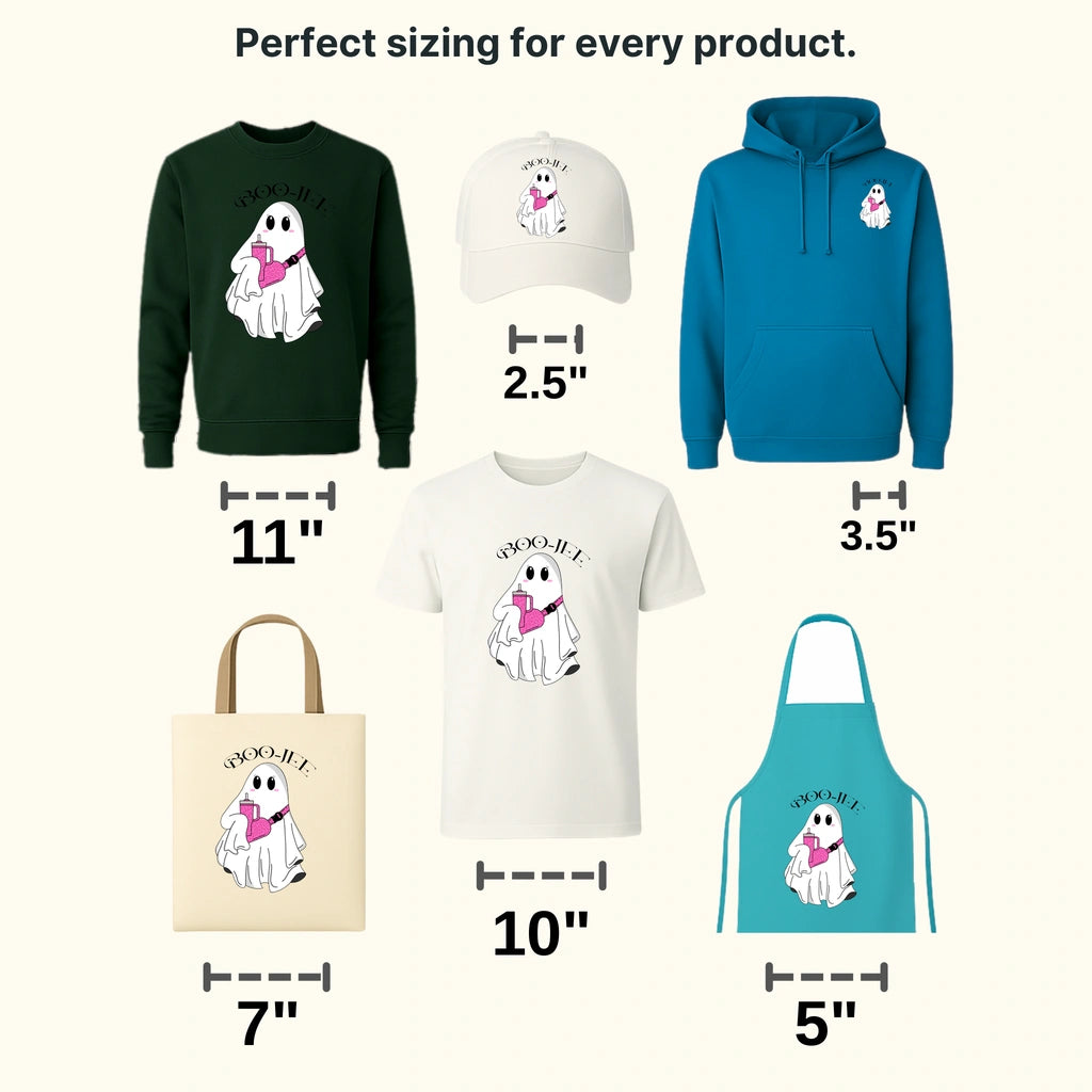 BOO-JEE HALLOWEEN Design - DTF heat transfer - transferlegend