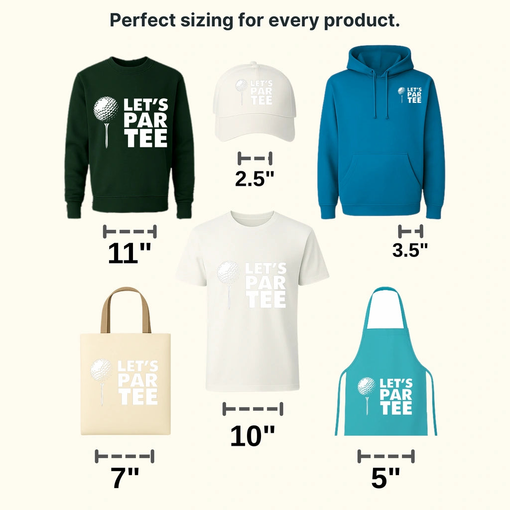 Golf Par Tee Golf Design - DTF Heat Transfers