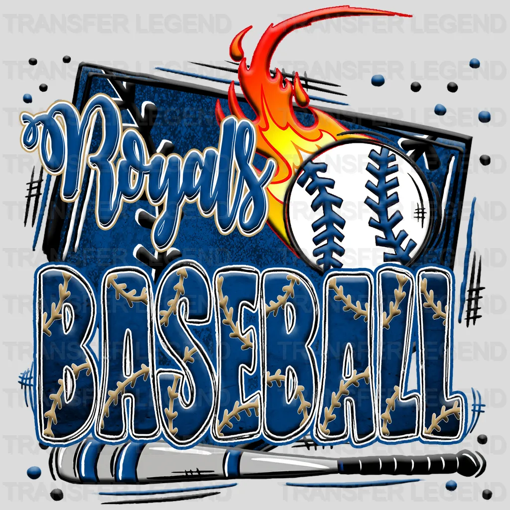 Kansas City Royals MLB DTF Iron On Transfer