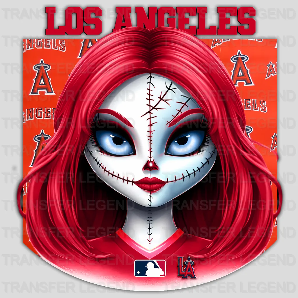 Los Angeles Angels MLB Vintage Grunge Poster Graphic - DTF Iron On Transfer