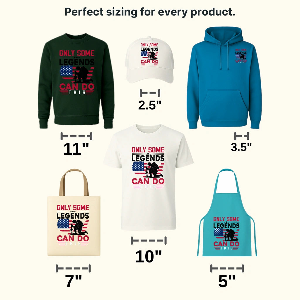 Only Some Legends- Memorial Day DTF Transfer - transferlegend